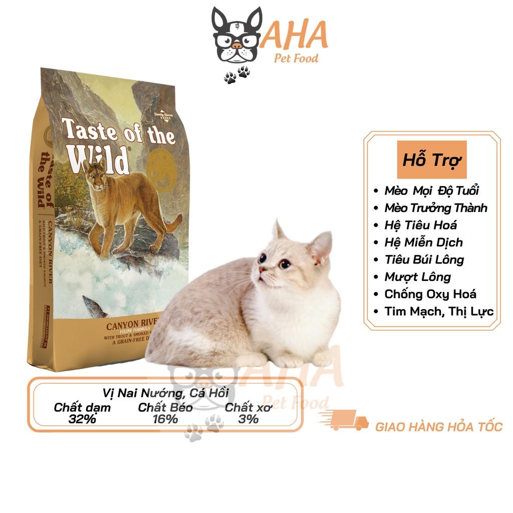 {Mới} Thức Ăn Cho Mèo Munchkin Bao 6.6kg Taste Of Wild Vị Chim Cút, Thịt Vịt, Rau Củ, Trái Cây Mượt Lông, Búi Lông