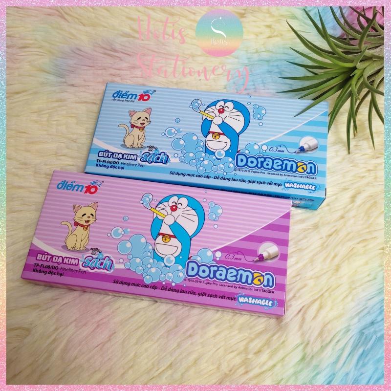 Bút lông kim Điểm 10 Doraemon Thiên Long FL-08/DO