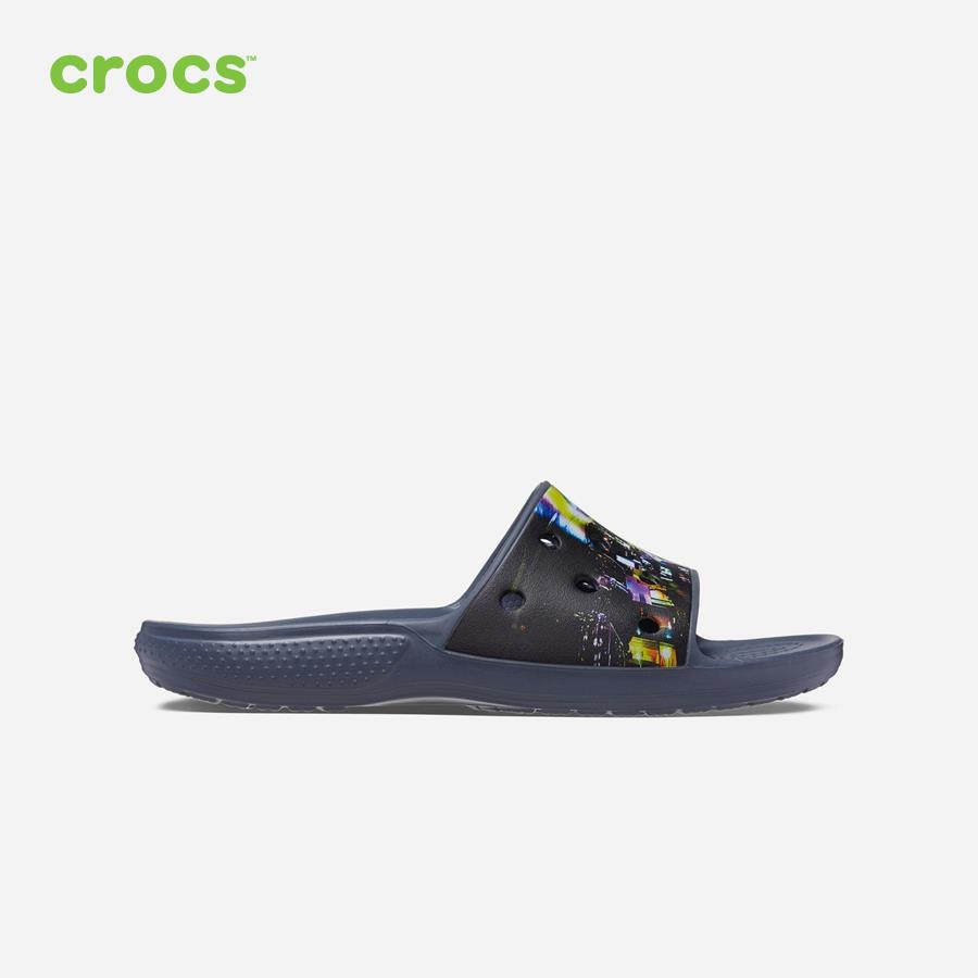 Dép quai ngang unisex Crocs Classic Meta Scape - 208471-0C4