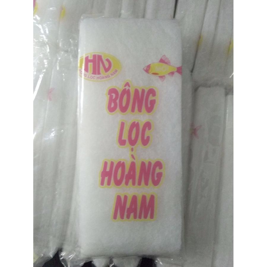 Combo Cát Thạch Anh + Bông Lọc Bể Cá 30x13cm