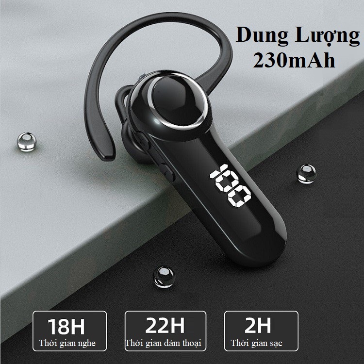 Tai Nghe Bluetooth 5.1 Móc Tai K7/K7D