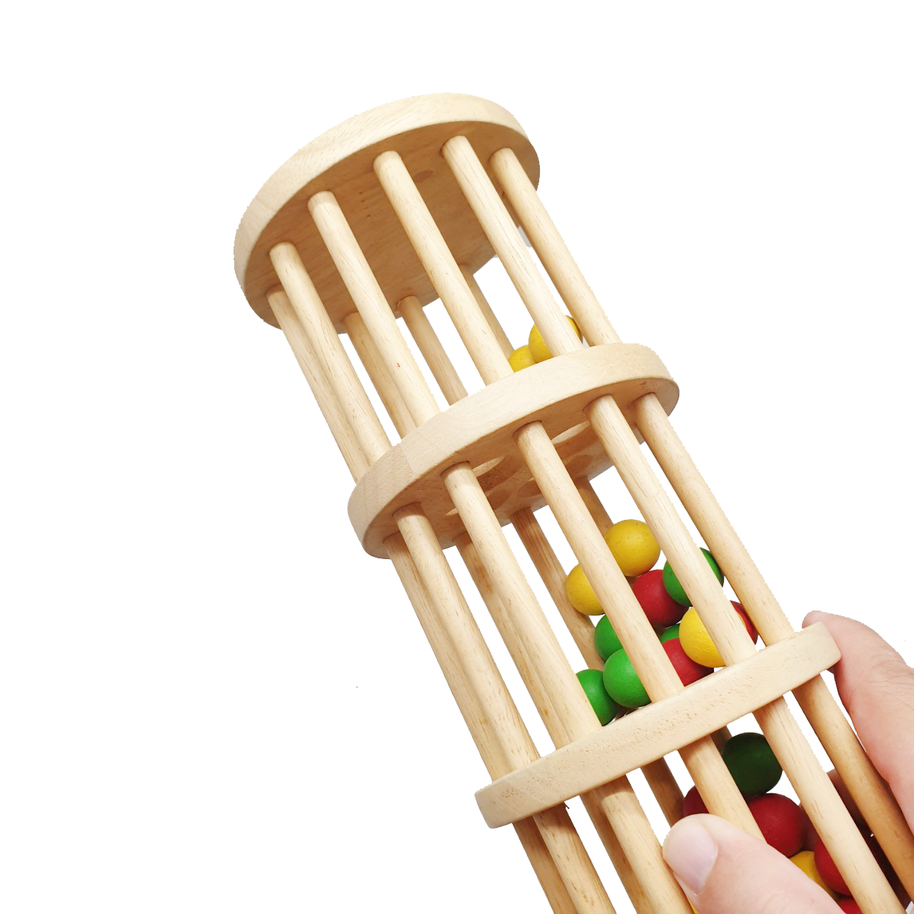 Đồ chơi trống lắc bi 3 tầng đồ chơi âm thanh cho trẻ sơ sinh an toàn, đồ chơi lục lạc cho bé
