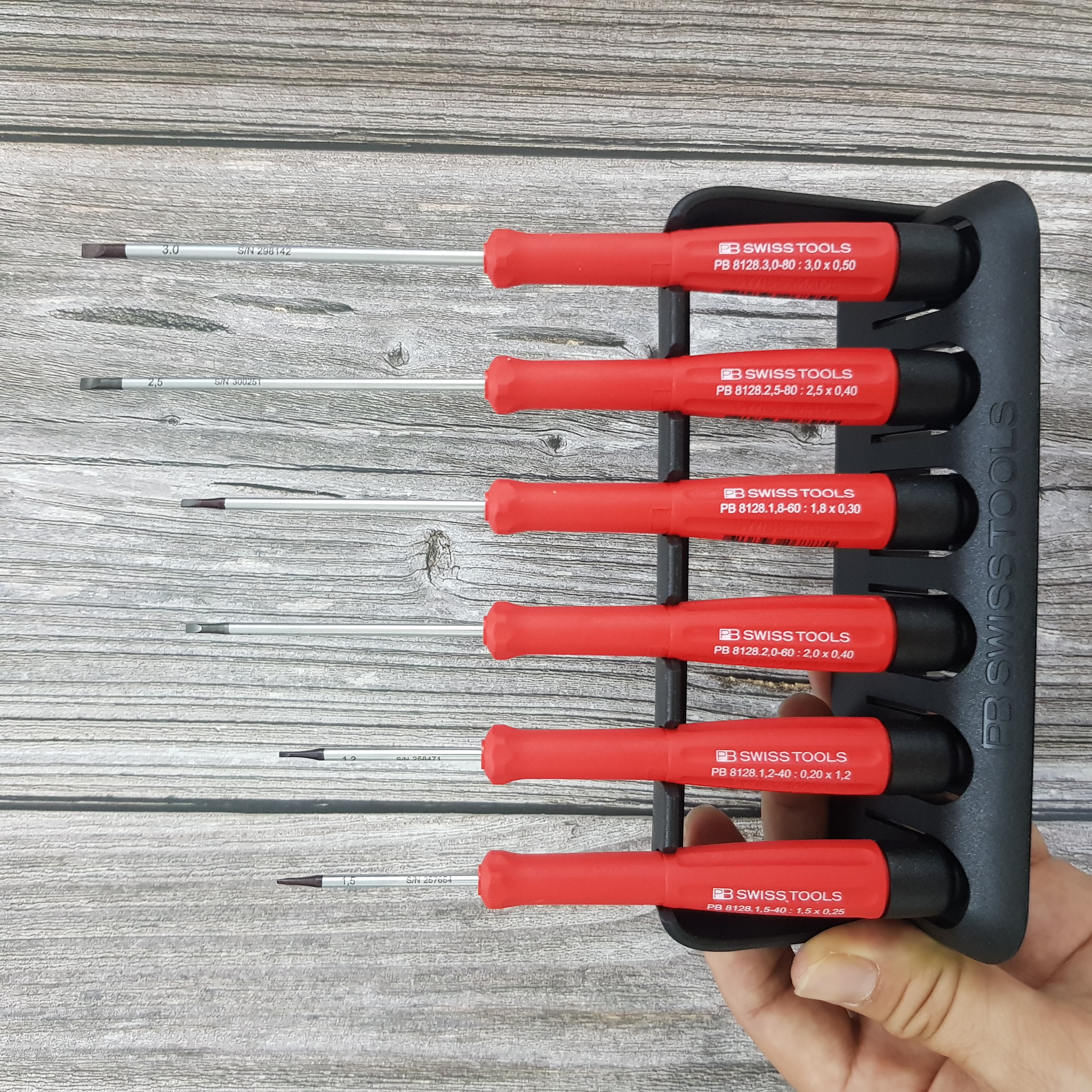 Bộ tô vít linh kiện điện tử 6 chi tiết- PB Swiss Tools 8640