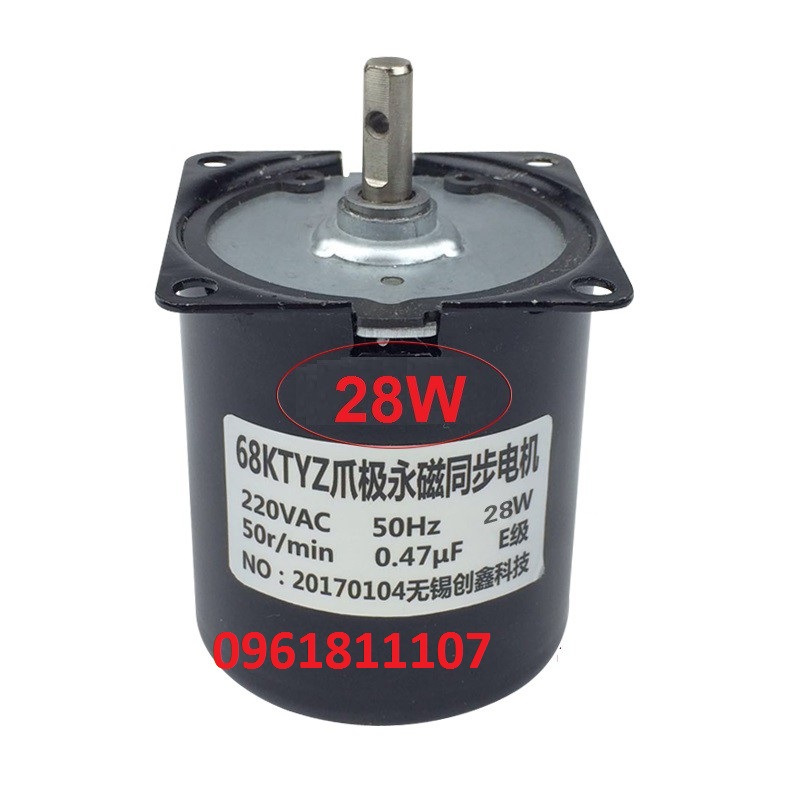 mô tơ giảm tốc 220v 68KTYZ