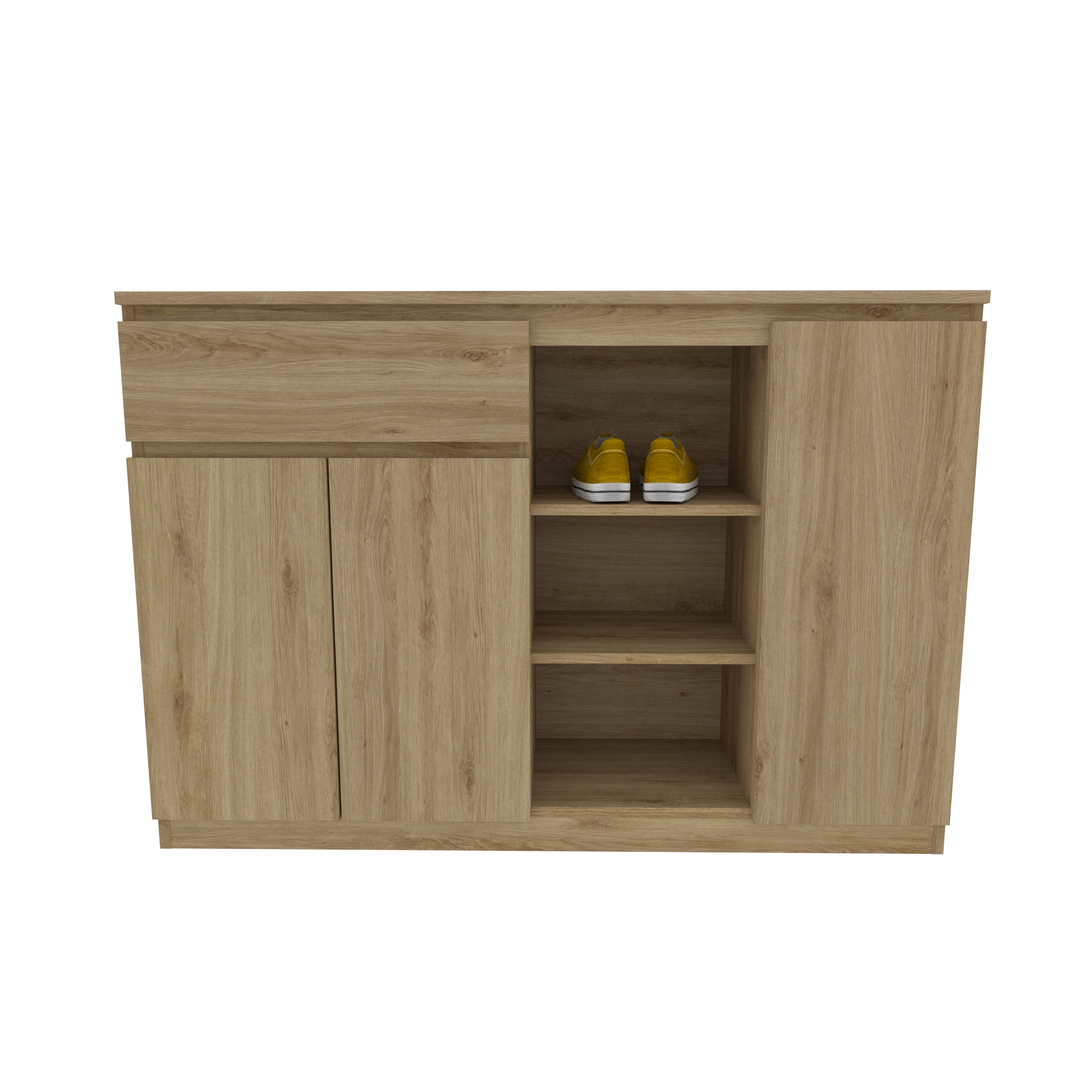 Tủ giày thấp nhiều kệ ECOFURNIX GT-TGT-244