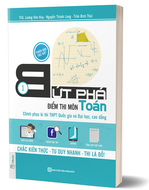 Combo Bứt Phá Điểm Thi Môn Toán 1,2 ,3