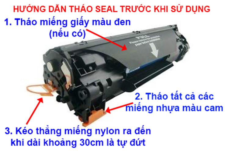 Hộp mực 12A (hàng nhập khẩu) dùng cho máy in Canon LBP 2900, 3000 - HP Laserjet 1020, 1022, MF4320d, MF4350d - Cartridge Q2612A