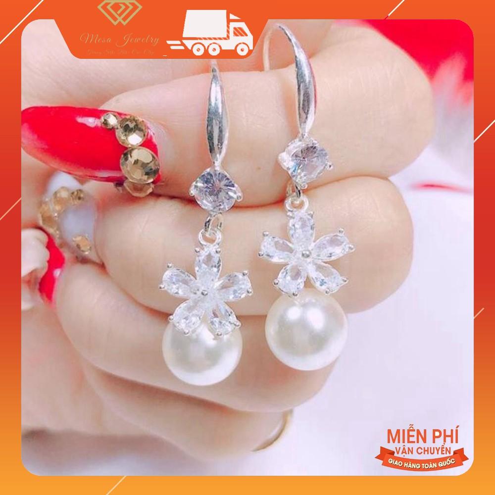 BÔNG TAI BẠC TA - BÔNG TAI HOA MÓC MÃ 67