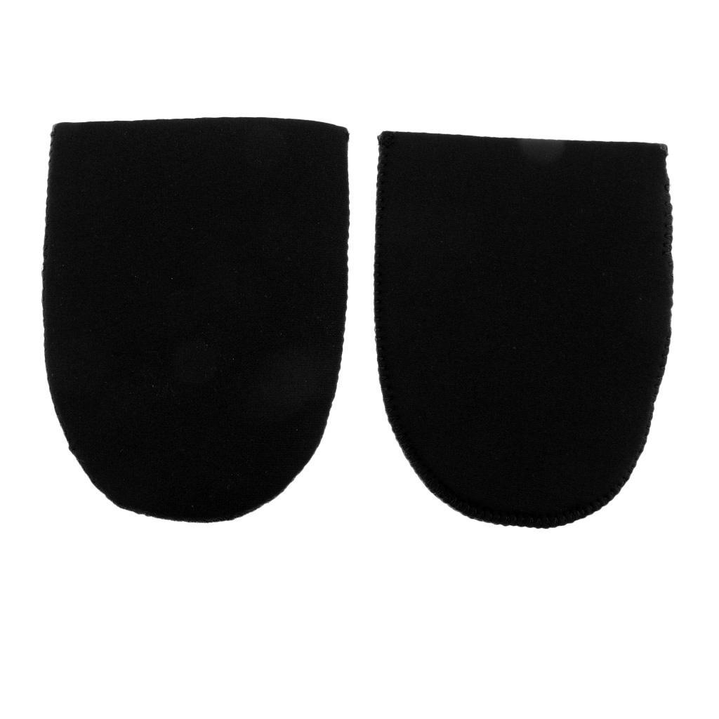 2x Soft Elastic Neoprene Toe Socks for Running, Cycling, Hiking - 1 Pair