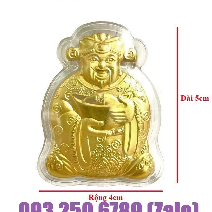 Ông Thần Tài Cho Ngày Vía Thần Tài , tặng kèm túi nhung đỏ chữ LỘC