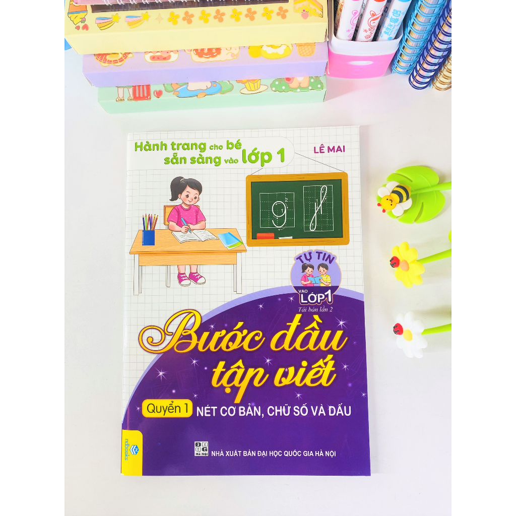 Sách - Combo 2 cuốn Bước Đầu Tập Viết (Hành trang cho bé sẵn sàng vào lớp 1) - ndbooks