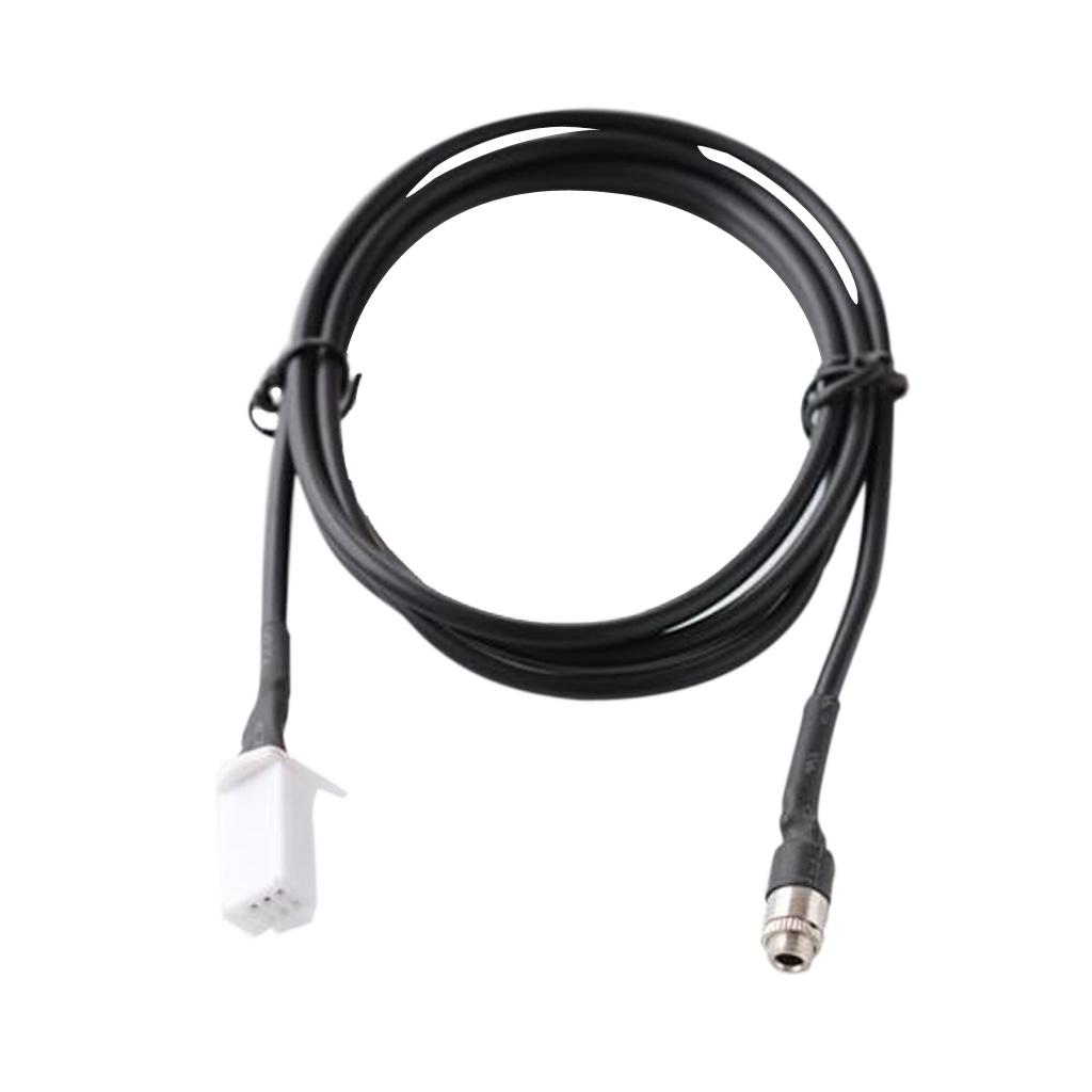 Car Audio 3.5mm Aux Jack 8 Pin Plug Adapter Cable