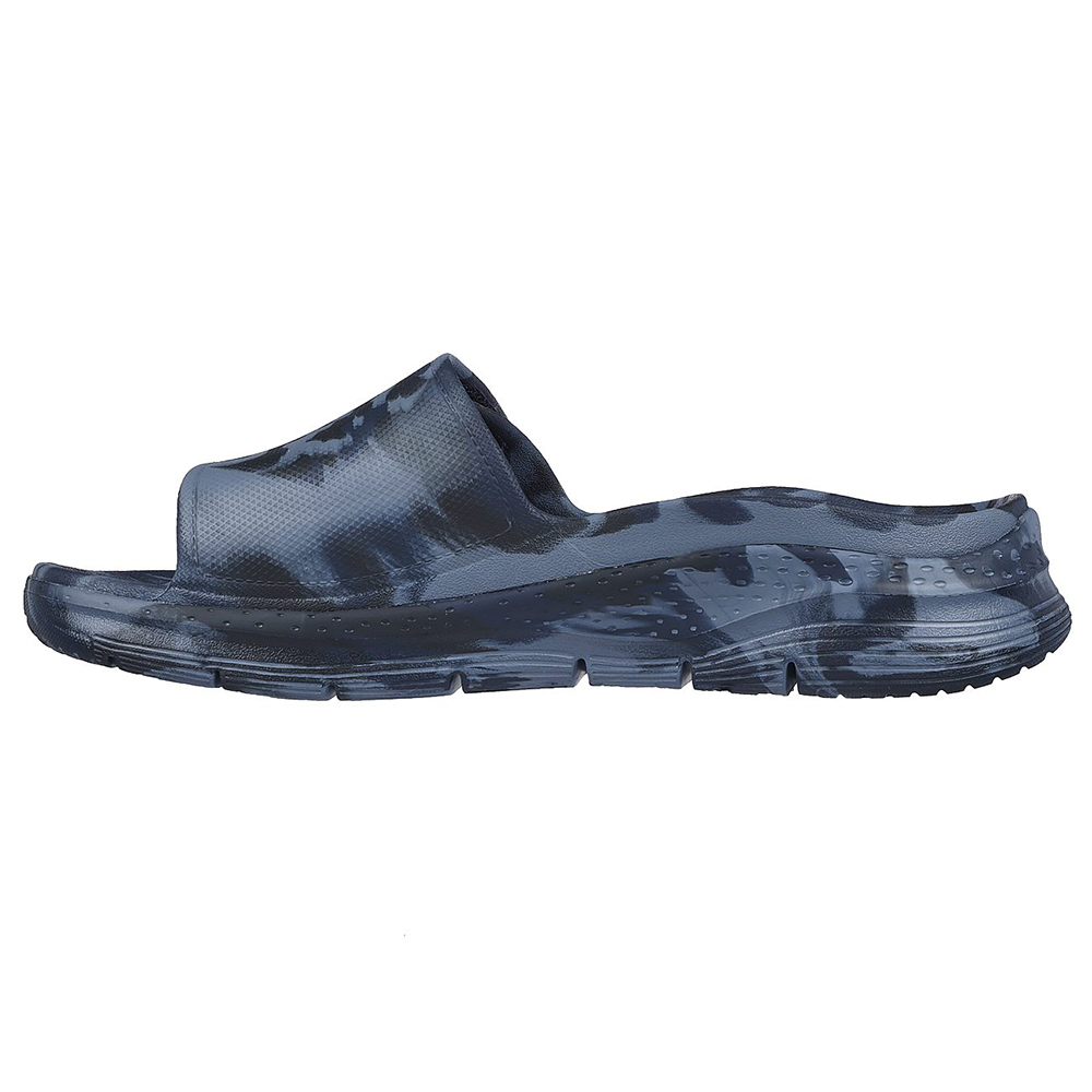 Skechers Nam Dép Quai Ngang Đi Bộ Giặt Máy Được, Thường Ngày, Đi Học, Đi Làm Arch Fit Foamies Beach Escape Walking Anti-Odor, Arch Fit, Dual-Density, Hanger Optional, Machine Washable - 243170-NVY