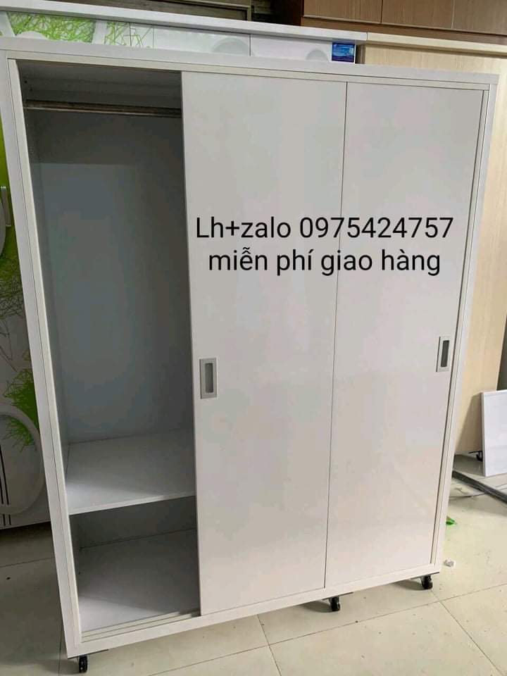 Tủ nhựa đài loan 3 cánh cửa lùa