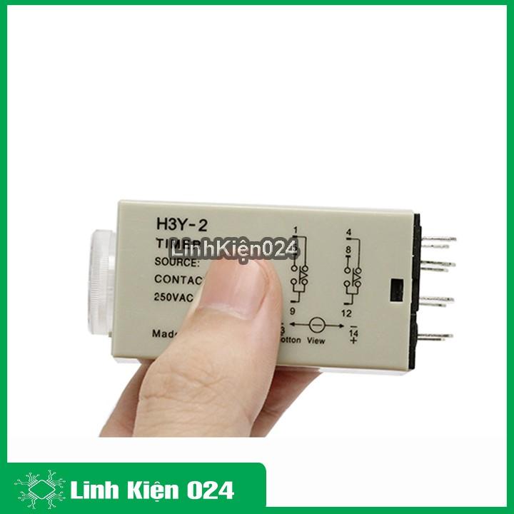 Relay Thời Gian Timer Omron H3Y-2 8P 24V