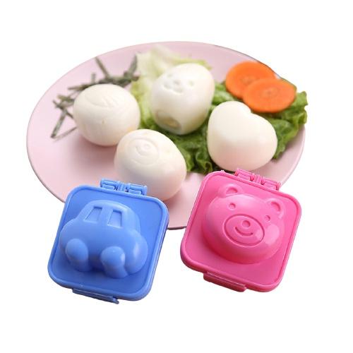 Bộ 6 Khuôn cơm bento - Khuôn tạo hình cơm trứng bánh cho bé ăn dặm kiểu nhật