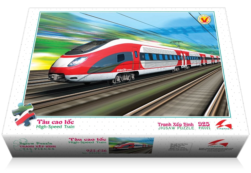 Xếp Hình 925 Mảnh - Tàu Cao Tốc 925-056