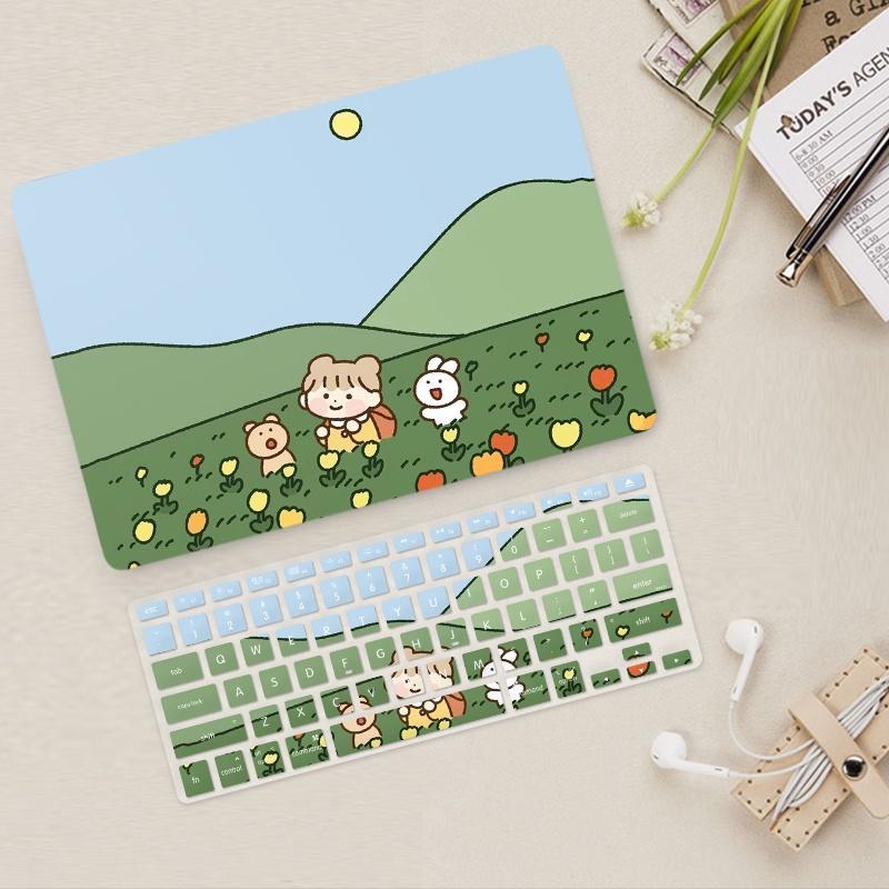 Ốp Lưng Bảo Vệ Bàn Phím Máy Tính Chống Trầy Cho macbook air 13 A2337 A2179 M1 A1466 PRO 13 A2289 A2442 A2338