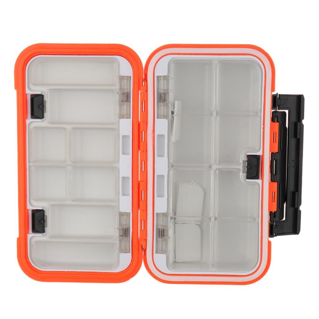 Premium Waterproof Plastic Fishing Hooks Lures Baits Tackle Storage Organizer Box Case - C Type