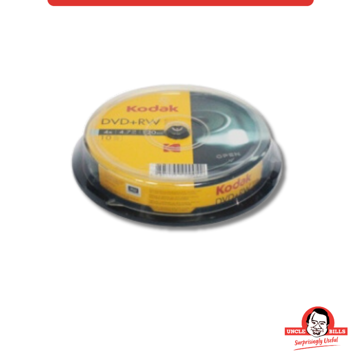 Bộ 10 Đĩa DVD-R 16X 4.7GB Kodak UBL EC0121