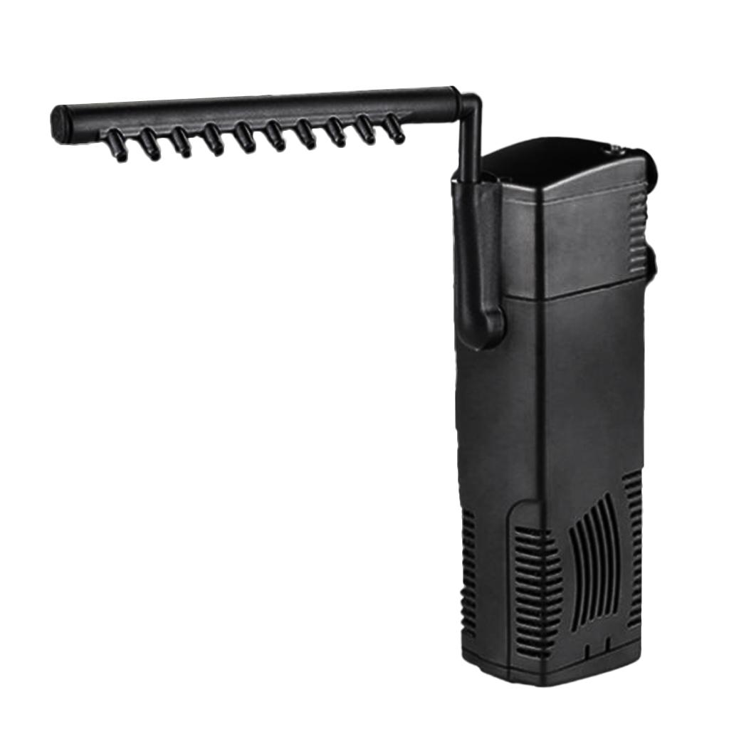 Internal Fish Tank Aquarium Filter Submersible With Spray Bar Included
