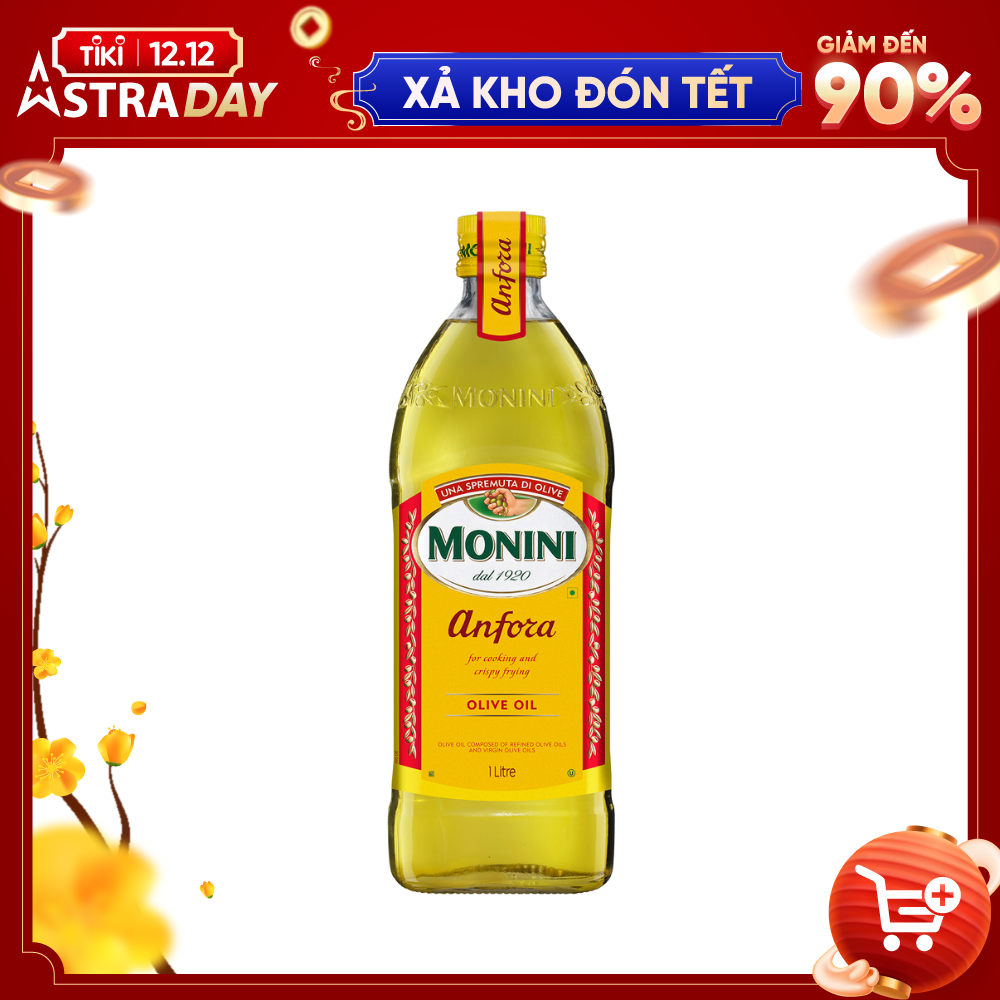 Dầu Oliu Monini Anfora 1L
