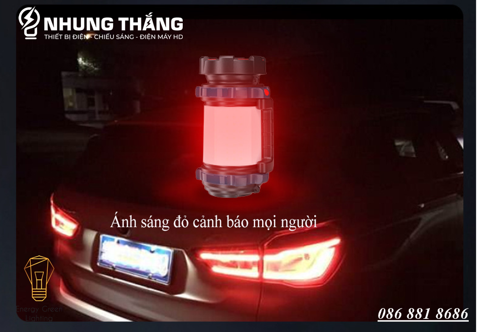 Đèn Pin Cầm Tay 2 Nguồn LED Siêu Sáng TG-TZ00904 - Pin Sạc Tích Điện - Dung Lượng Pin 4800mAh