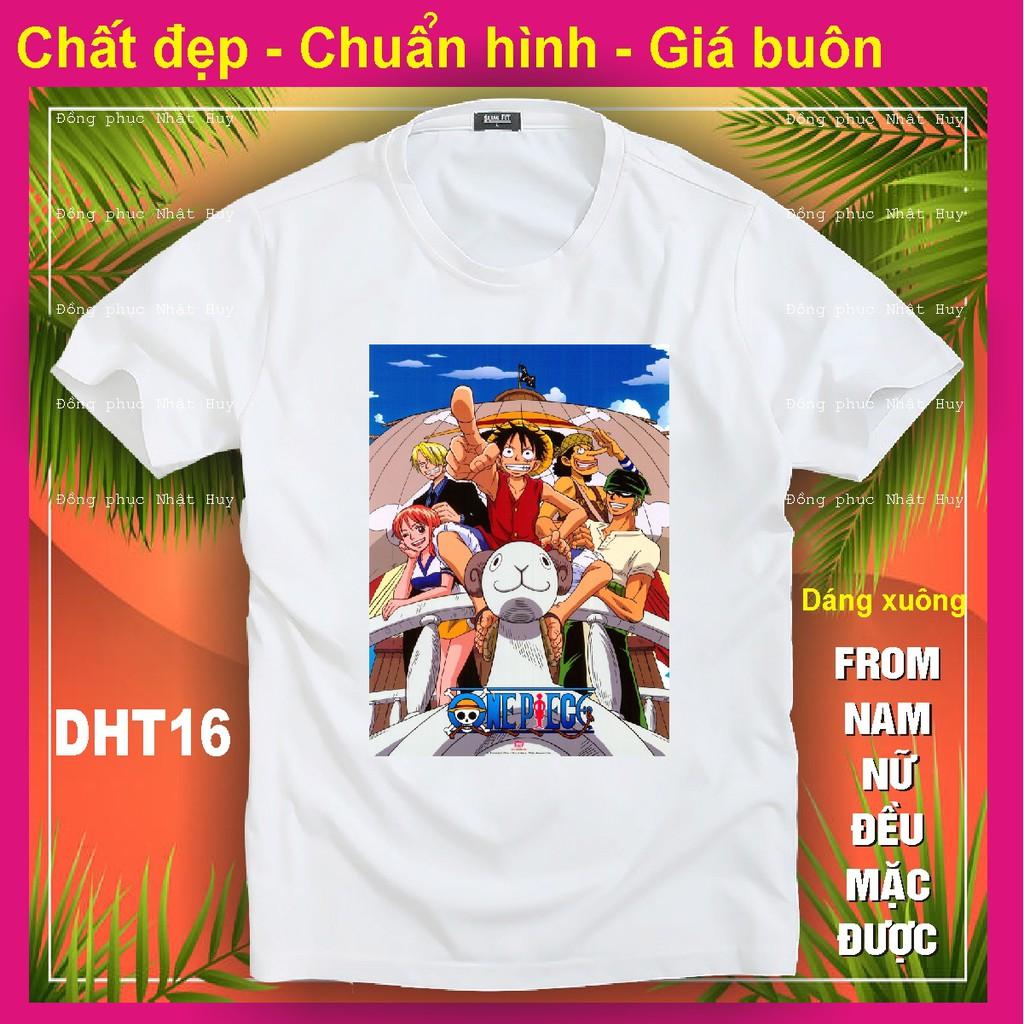 Áo thun Đảo hải tặc 13 One Piece,phông,in hình Chopper,Nico Robin Chất đẹp,phông,bao đổi trả, in hình