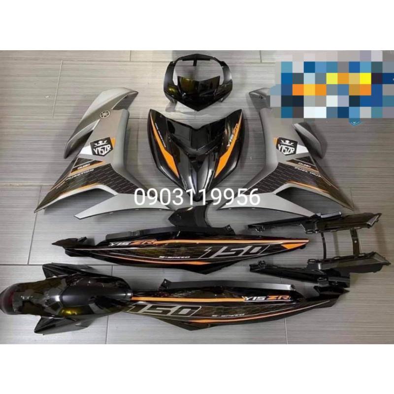Tem rời exciter 150 xám đen y15zr