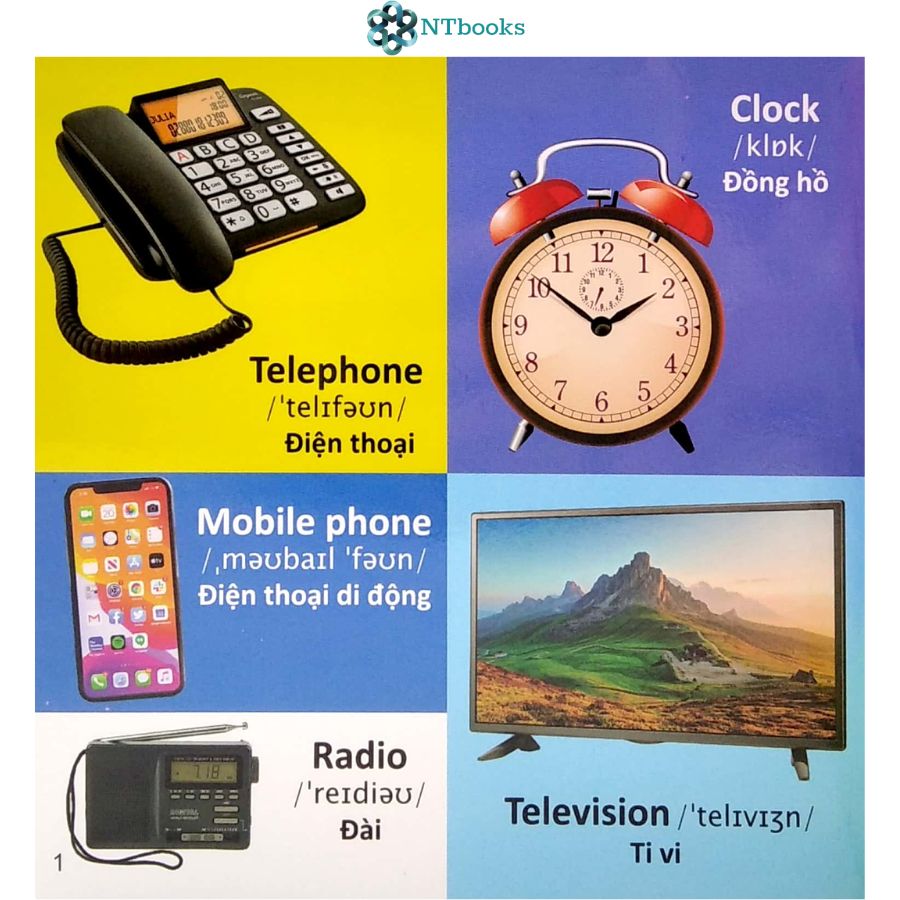 Sách 101 Từ đầu tiên: Đồ dùng thân thiết