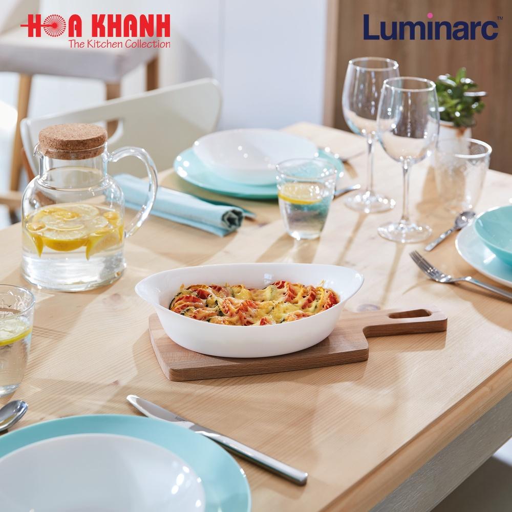 Hình ảnh Khay Nướng Thủy Tinh Luminarc Smart Cuisine Oval 25*15CM - P0886