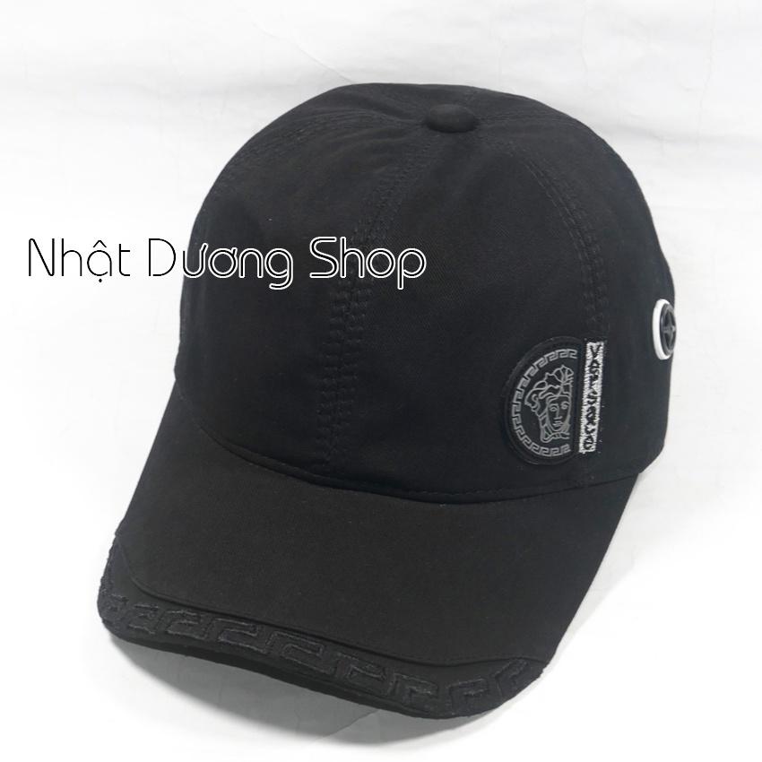 Mũ lưỡi trai ,Nón kết VE.RSA.CE thêu mặt da bên hông đẹp sang trọng phù hợp cho cả nam và nữ yêu thích nón xịn.