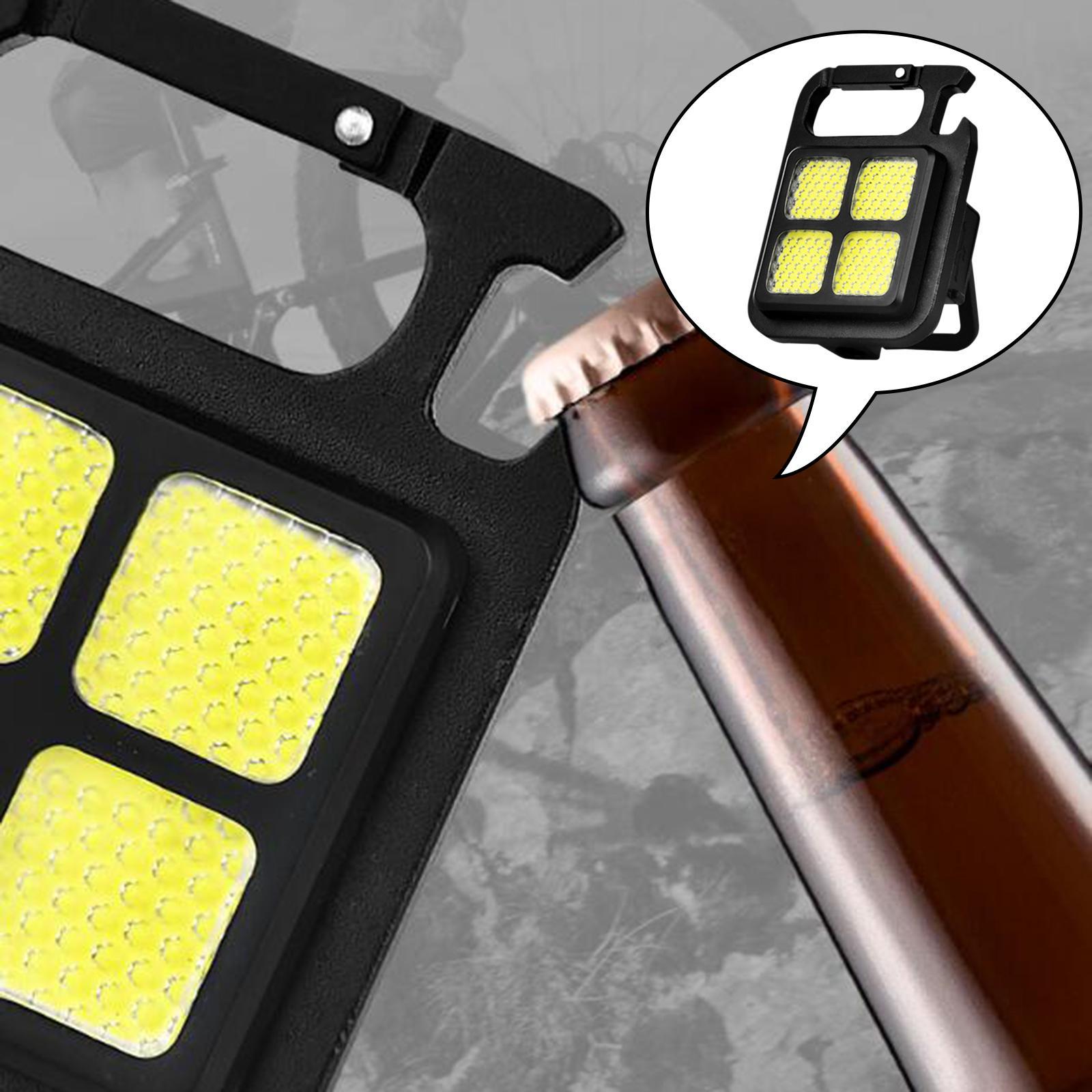 COB Flashlight Portable High Lumens Bright Light for Fishing Hiking Climbing