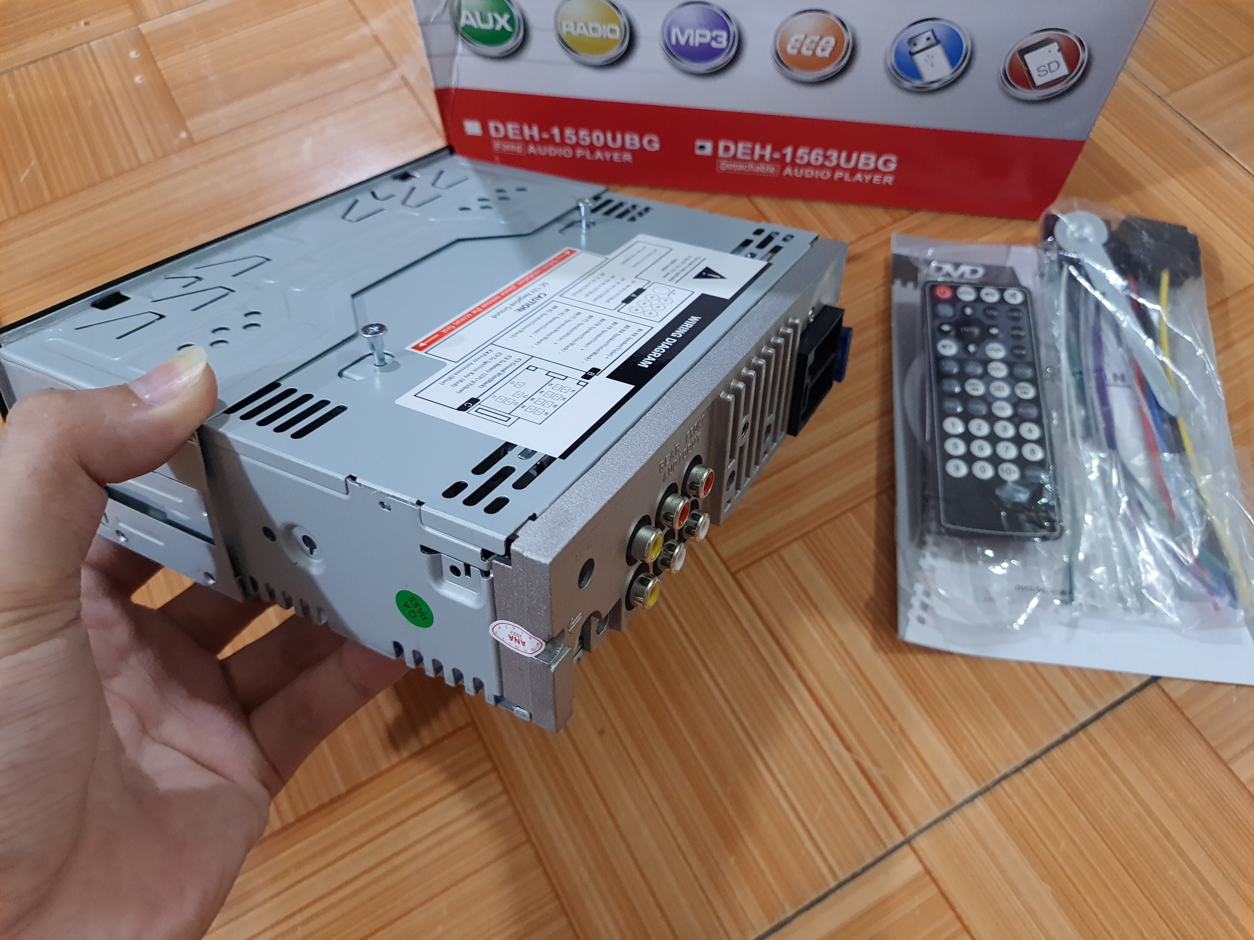 Đầu DVD Cho Ô Tô - Công Suất Cực Khỏe 52Wx4, Nghe Cực Đã