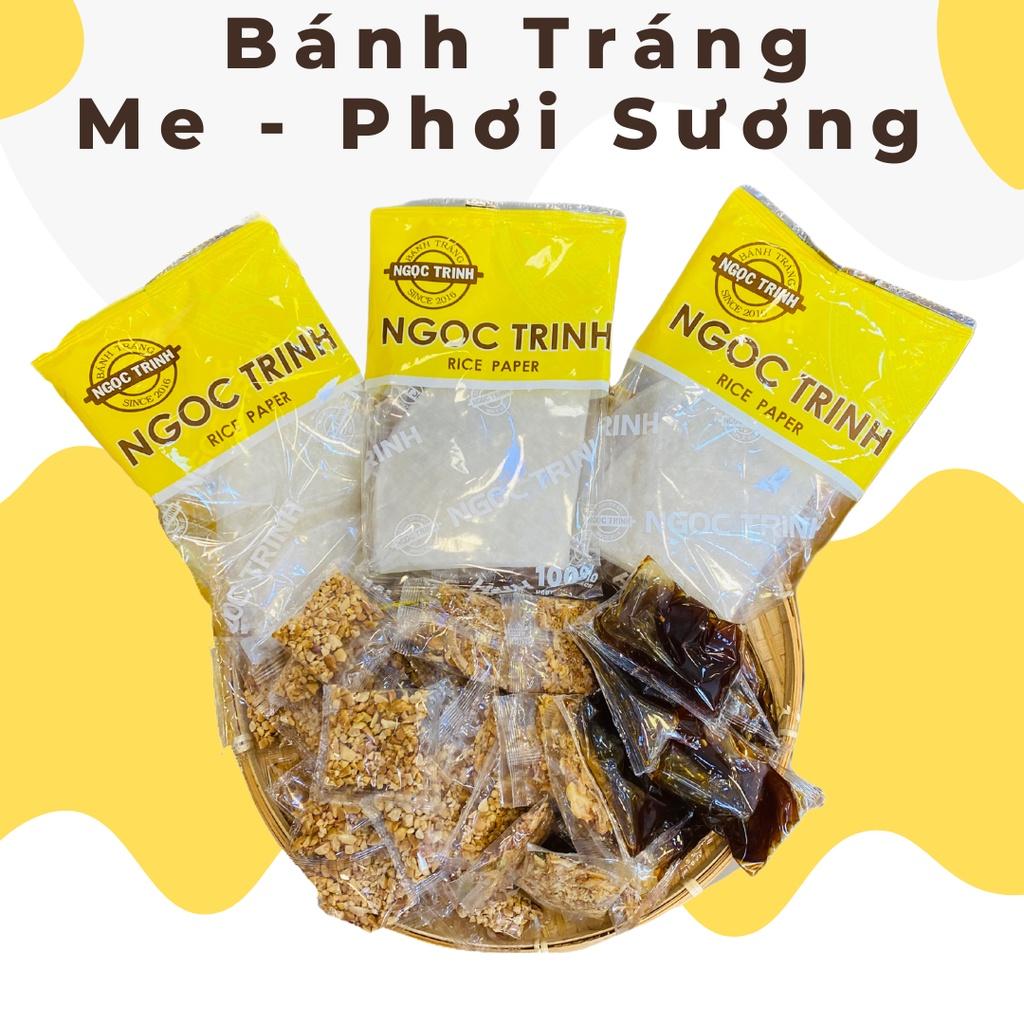 (5 Túi) Bánh tráng me loại bánh tráng phơi sương bánh tráng Ngọc Trinh