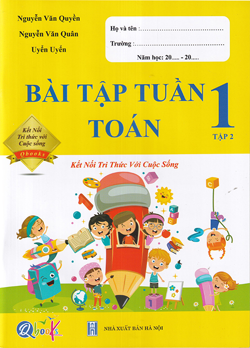 Sách - Bài tập tuần Toán 1 tập 2 (Kết nối tri thức với cuộc sống)