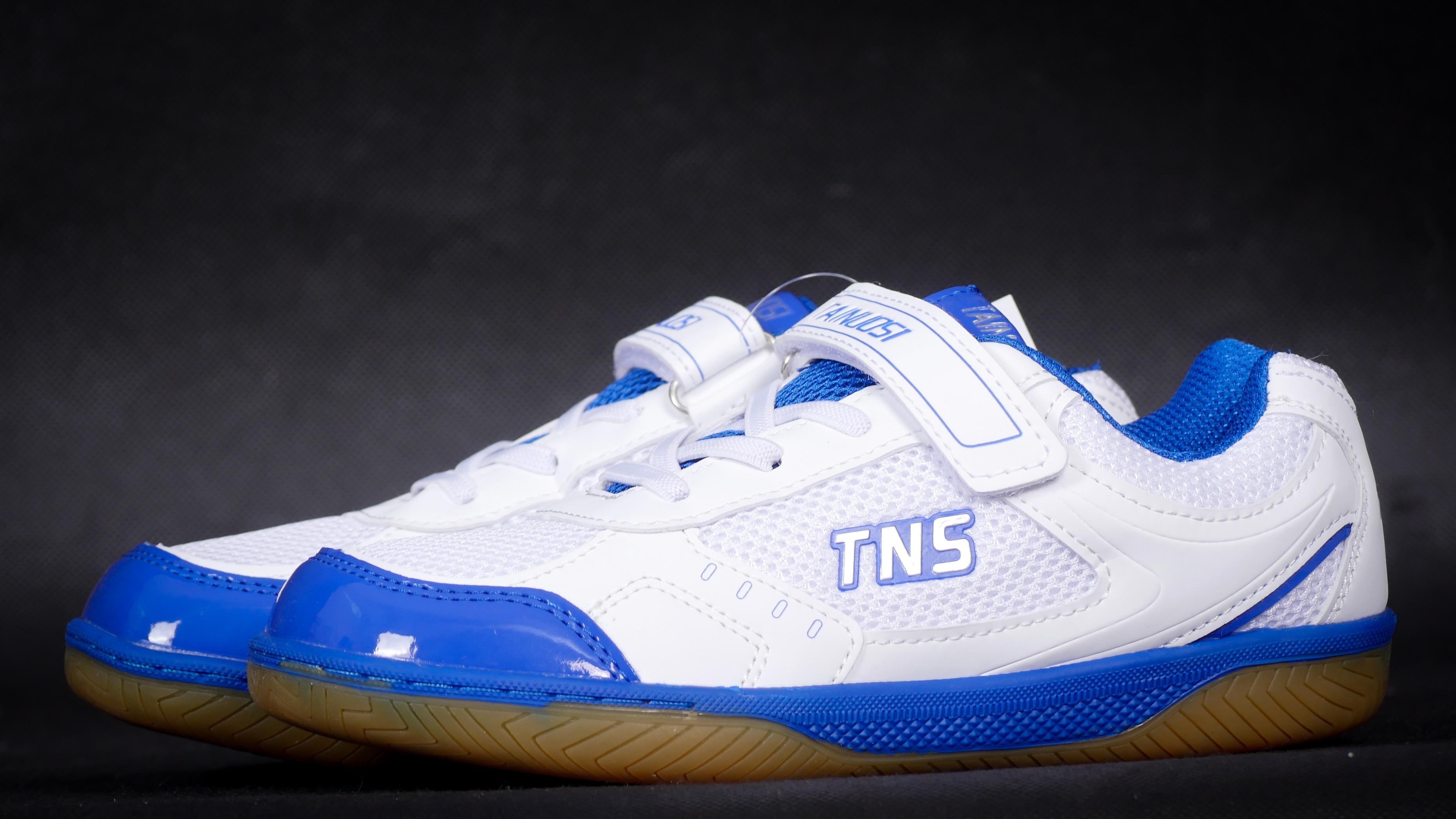 Giày Bóng Bàn Trẻ Em Tainuosi TNS Cao Cấp - Trắng Xanh, Hồng Baby , Xanh Ngọc - Hỗ Trợ Chống Trơn Trượt Cao - Siêu Bám Sàn