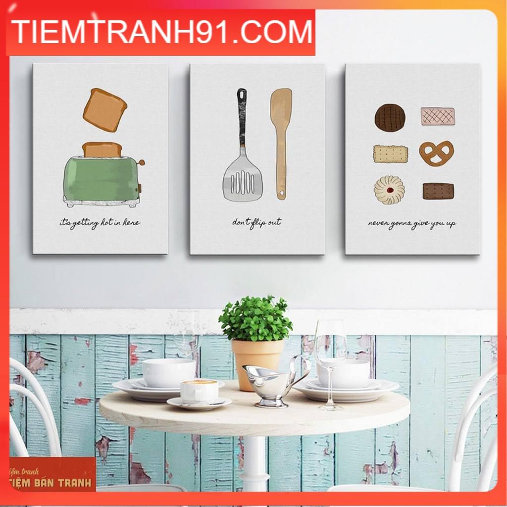 Tranh treo tường - Bộ 3 bức canvas tổng hợp 35 , tranh canvas giá rẻ