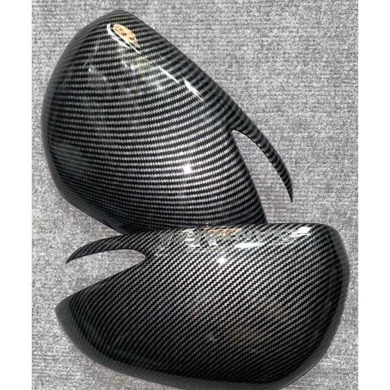Ốp Gao Gương Xe Hyundai SantaFe 2019 2020 2021 mẫu Carbon/ Mạ Crom