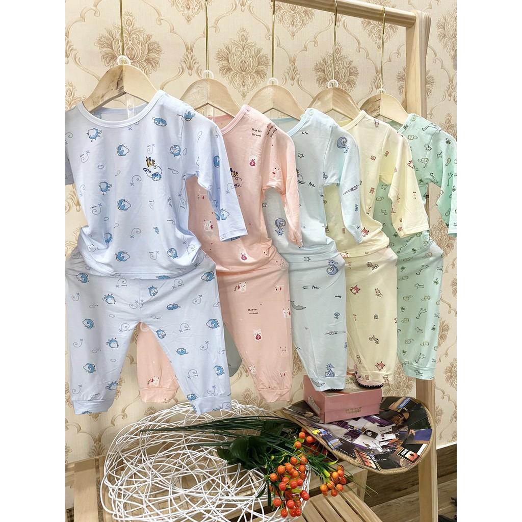 Bộ dài tay sợi tre cực mềm mát - 1034