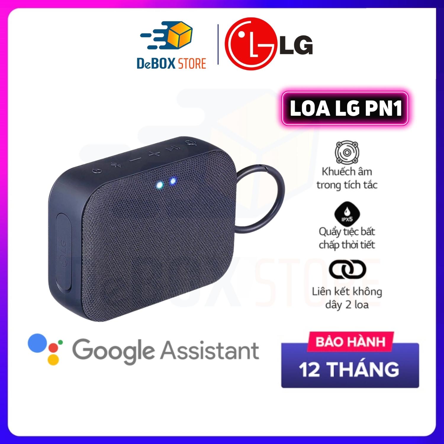Loa Bluetooth Không Dây Du Lịch Giá Rẻ Di Động LG XBOOMGo PN1 - Hàng Chính hãng