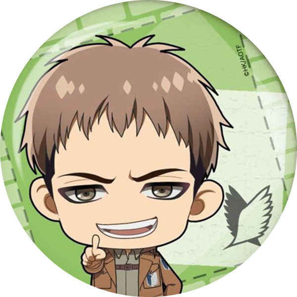 Huy hiệu in hình anime Attack On Titan anime chibi dễ thương huy hiệu cài áo (MẪU GIAO NGẪU NHIÊN)