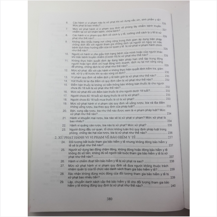 Sách Luật Xử Lý Vi Phạm Hành Chính và Giải Đáp Các Tình Huống Thường Gặp - V2171D