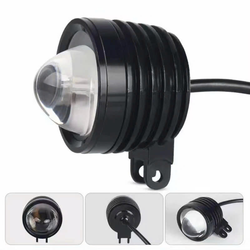 Đèn Trợ Sáng L4 T20 Bi Cầu 2 Màu Mẫu Mới – Cắt Sáng Chống Chói, Lắp Ô Tô &amp; Xe Máy Siêu Sáng