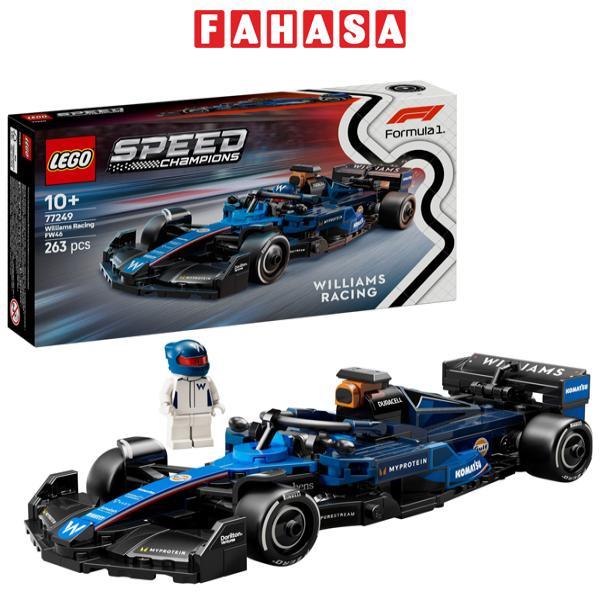 Đồ Chơi Lắp Ráp Xe Đua Williams Racing FW46 F1 - Lego Speed Champions 77249 (263 Mảnh Ghép)