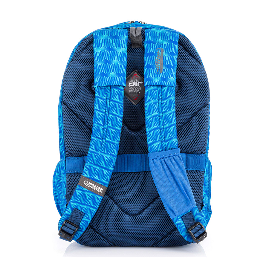 Balo laptop Strata AMERICAN TOURISTER :Túi trùm chống mưa Dây đeo vai  công nghệ Tractum Suspension Strap Ngăn laptop có thể khóa