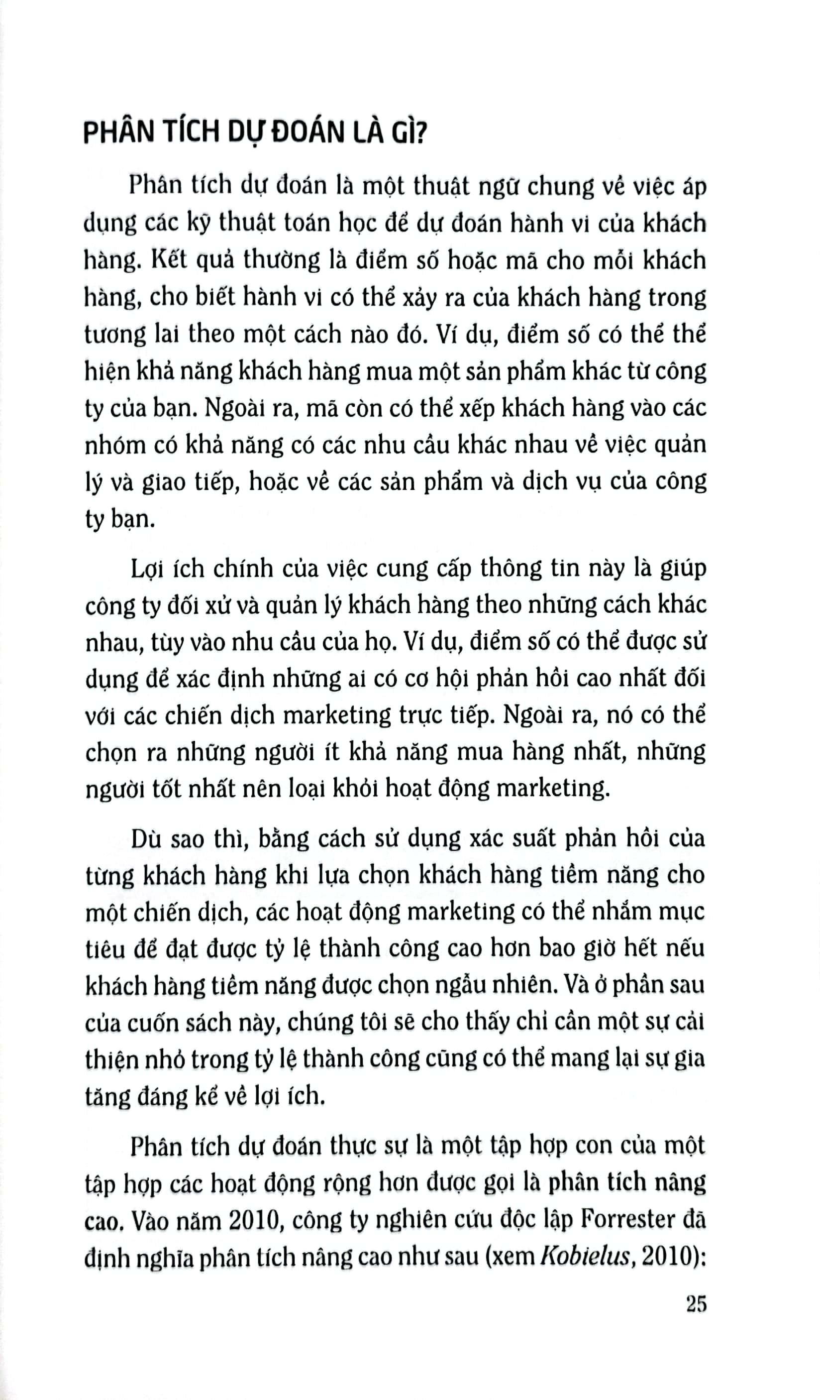 Chuyên Gia Phân Tích Dự Đoán Marketing