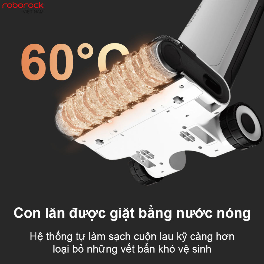 Máy hút bụi lau nhà Roborock Flexi Pro – Hàng Chính Hãng
