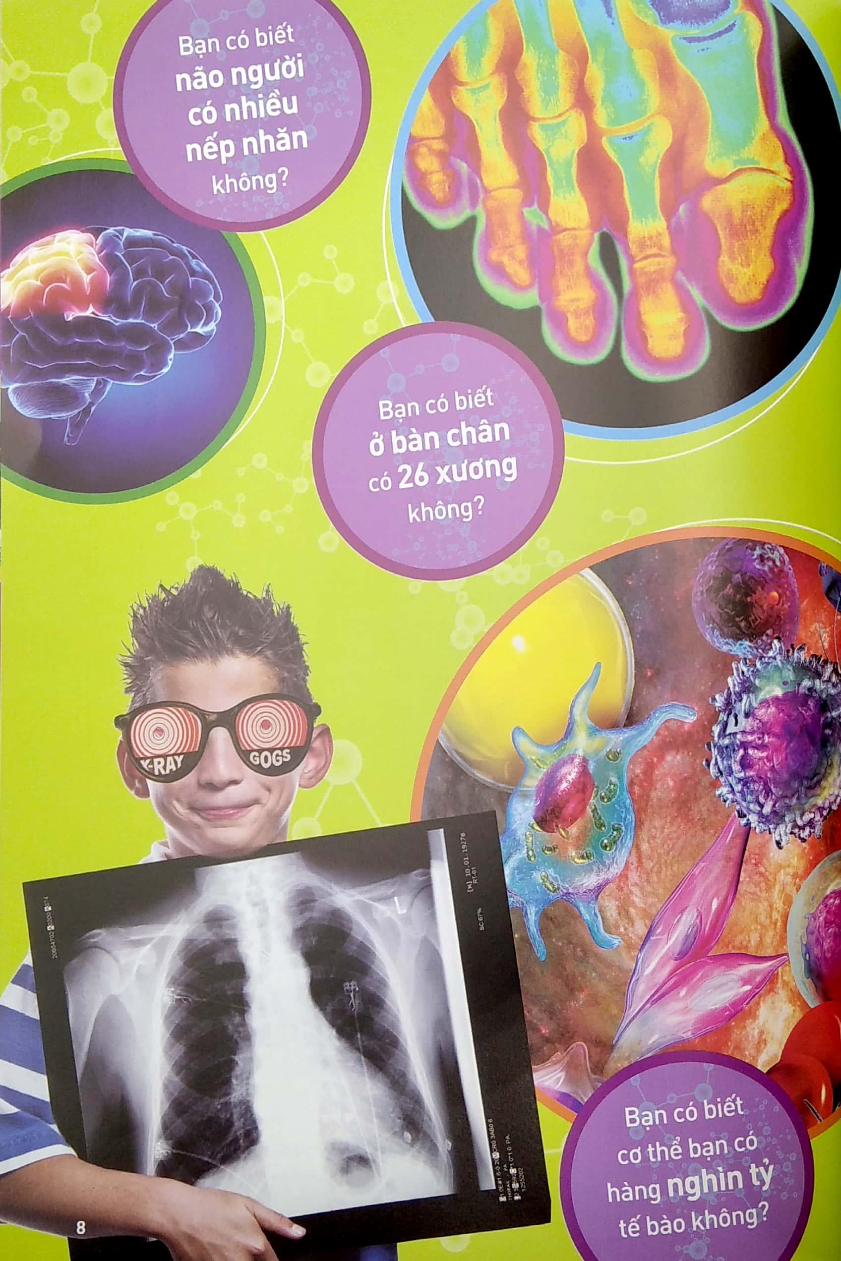 Sách National Geographic. Tất Tần Tật Về Cơ Thể Người