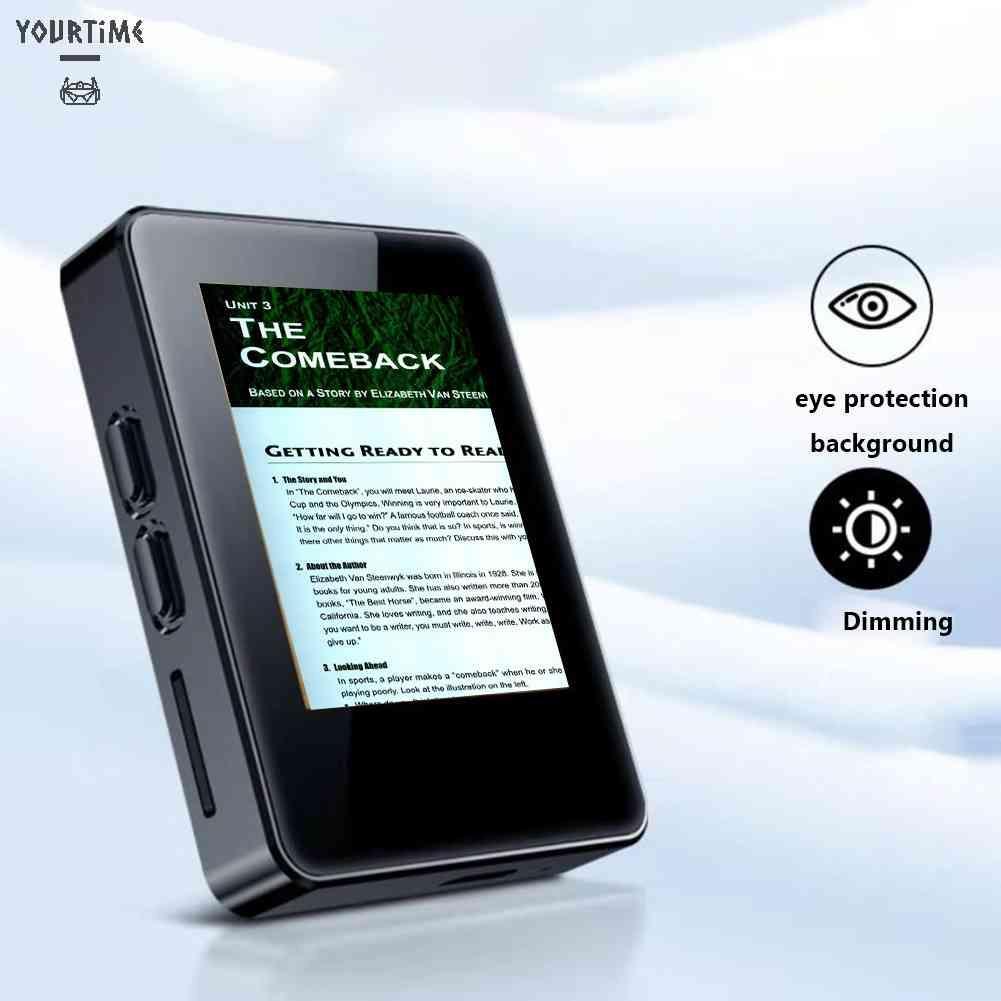 Máy Nghe Nhạc MP3 MP4 HiFi Bluetooth 4.0 1.8 inch E-Book Ghi Âm Và Phụ Kiện